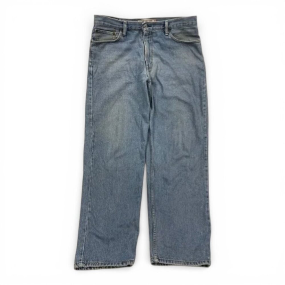 Levi’s 560 Comfort Fit Tapered Leg Jeans Blue Faded Vintage Denim Men's 36x30